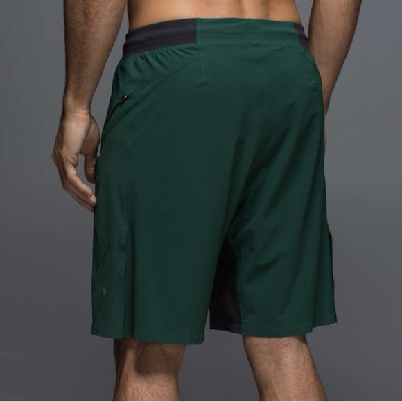 Lululemon Men's Assert Shorts Forest Green Unlined 11” Small - Picture 2 of 11